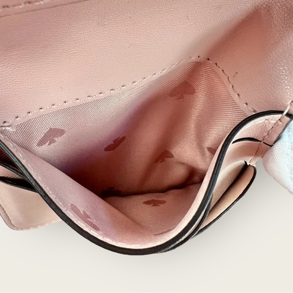 Kate Spade Cameron Paper Rose Small L-zip Bifold Wallet - Picture 9 of 13